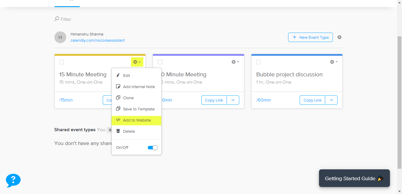 Embed Calendly in your Bubble io app in 5 mins