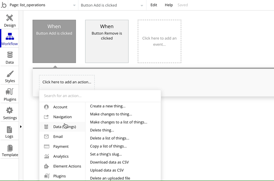 Complete guide to Operations on List in Bubble