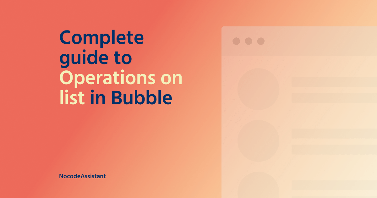 How to Run a Loop in Bubble.io 