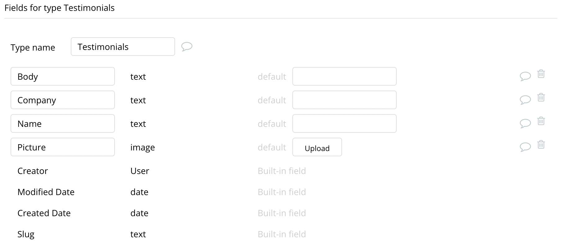 Database structure in Bubble.io Nocodeassistant